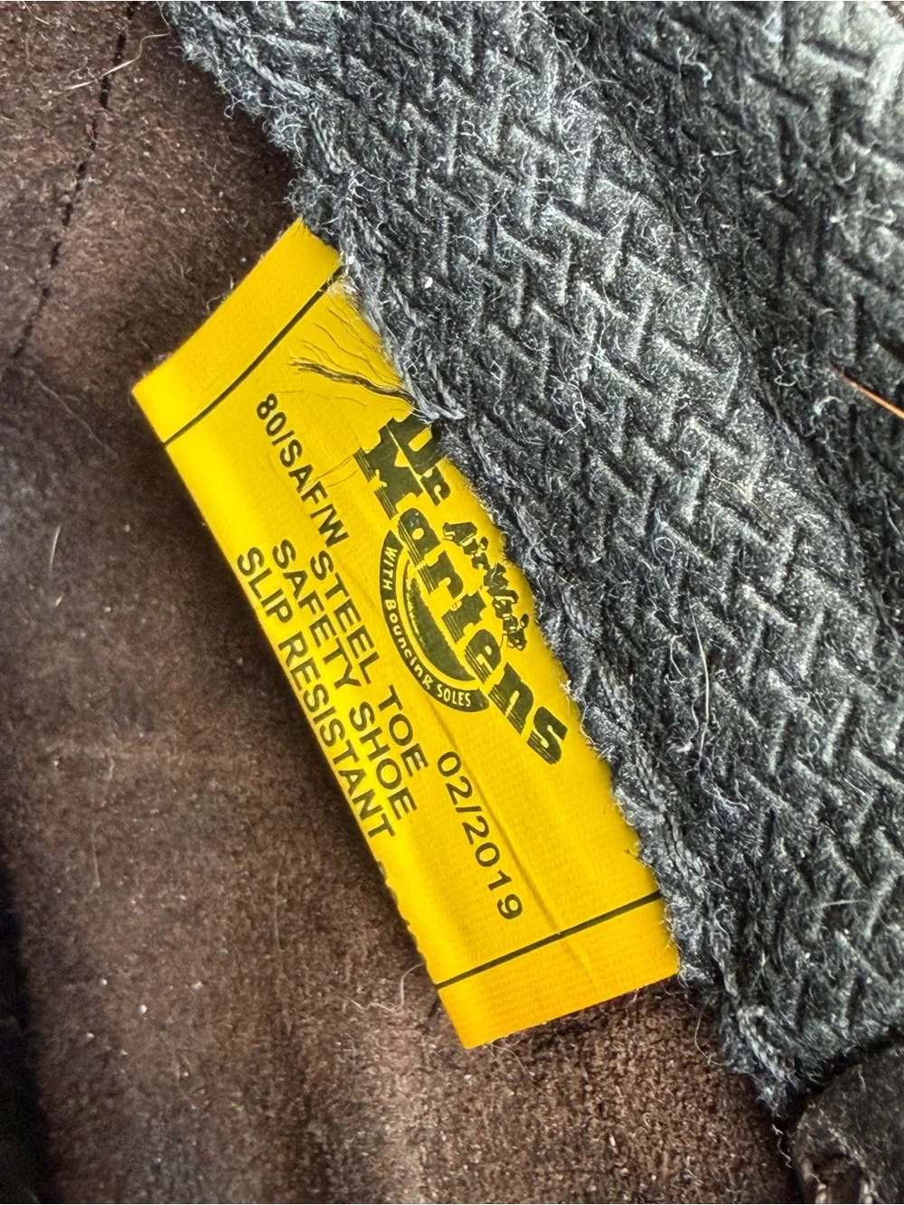 Dr. Martens Slip On Steel Toe Work Boots Size 10